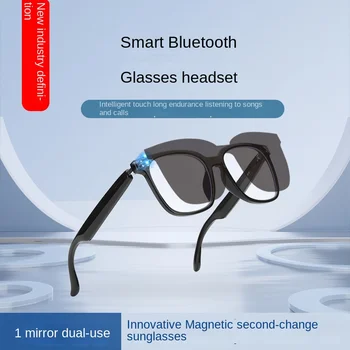 Умные очки Гарнитура Беспроводная Bluetooth 5.0 Светочувствительные очки Анти-Синий Спорт На открытом Воздухе Вызов Музыки Громкой связи